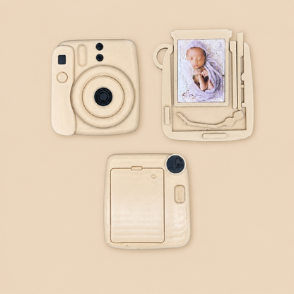 Custom Photo Keychain | Camera Keepsake, Memorial, Baby, Graduation, Pet Gift