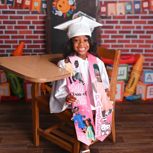 Personalized Graduation Stole | Custom Photo & Senior Sash