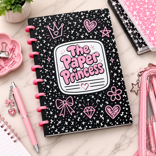 Personalized 3D Printed Disc-Bound Notebook | Custom Planner & Journal