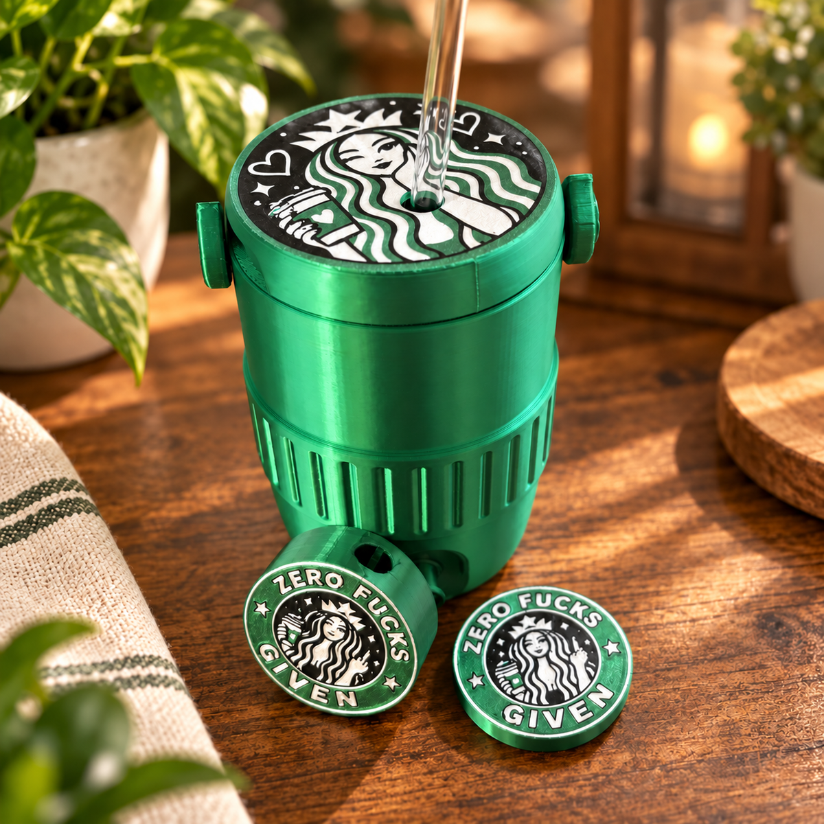 Custom 3D Printed Can Cooler | Personalized Theme, Character, Sports Team, Name