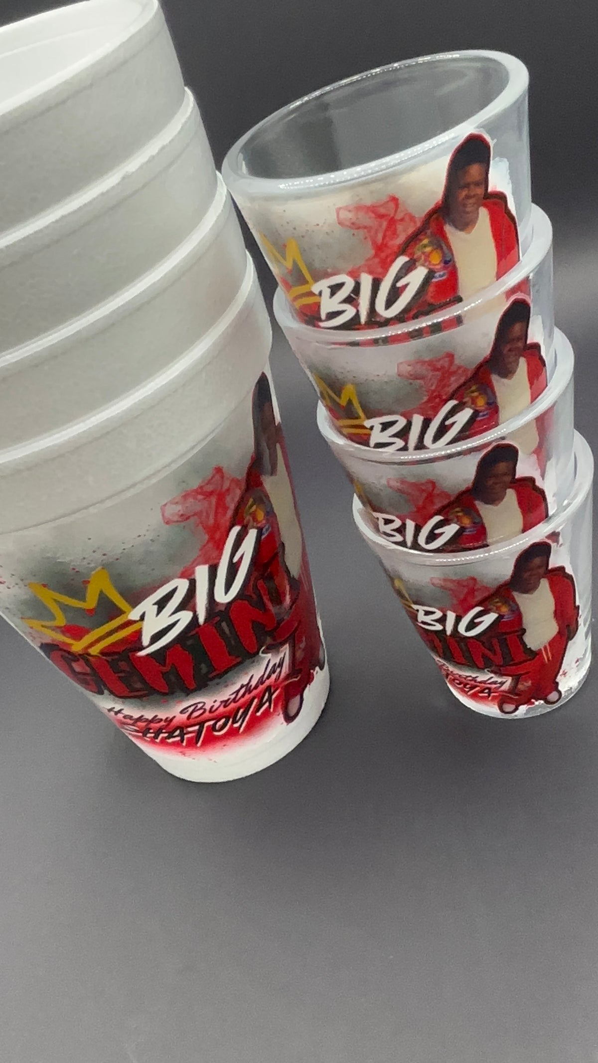 Personalized Party Cups & Shot Glasses | Custom Birthday & Event Favors