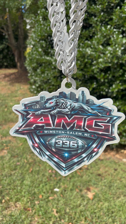 Personalized Hype Chain | Custom Game Day Spirit Necklace