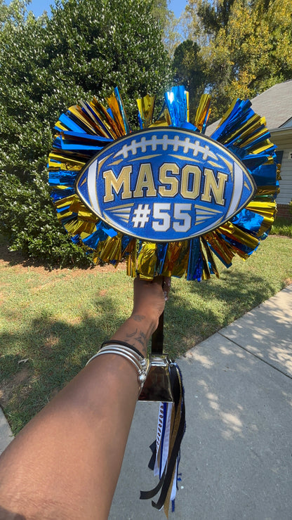 Personalized Hype Handle | Custom Game Day Spirit Accessory