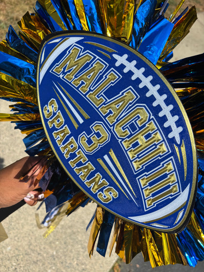 Personalized Hype Handle | Custom Game Day Spirit Accessory